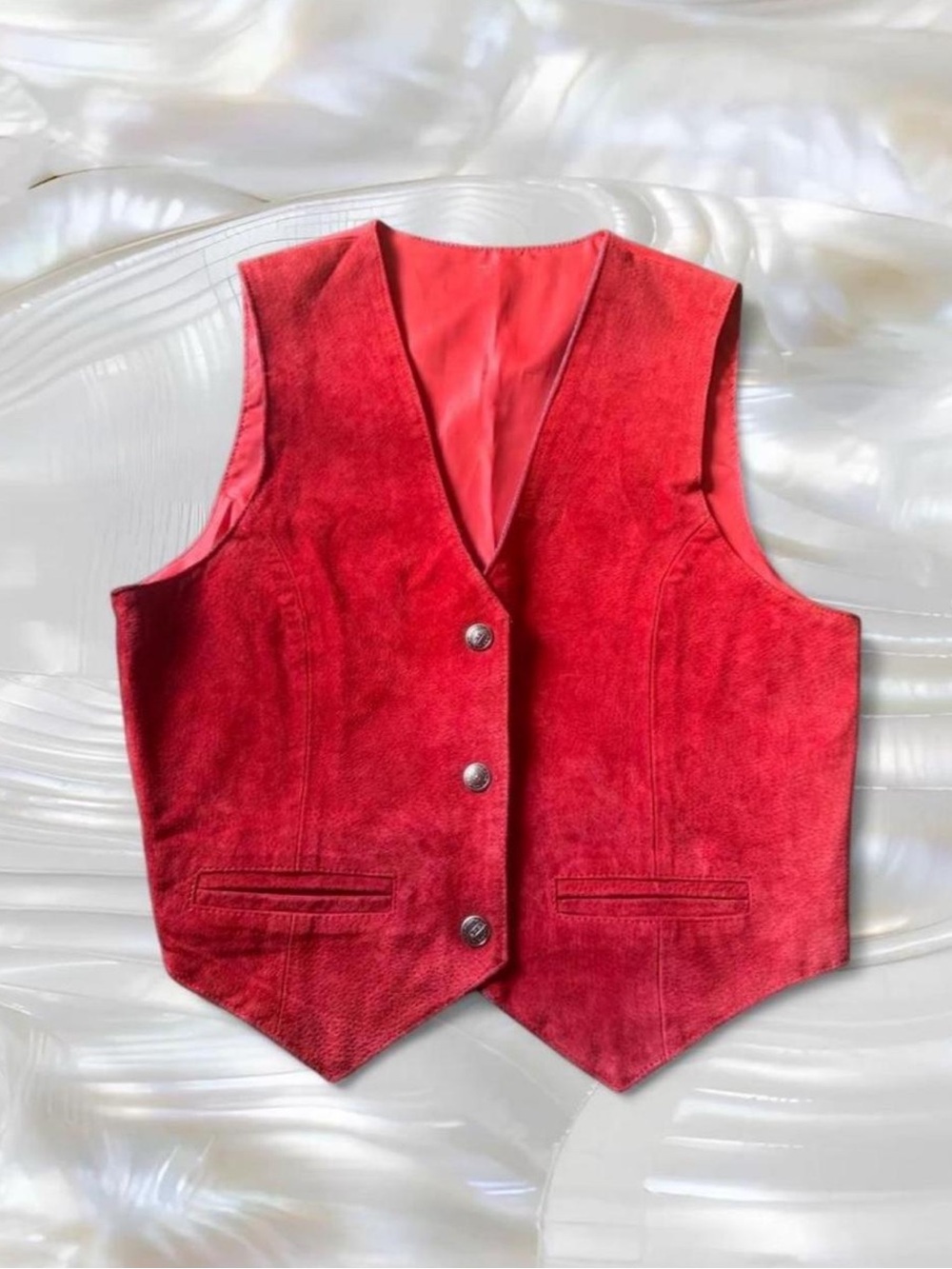 Vintage Arizona Jean Company Leather Vest